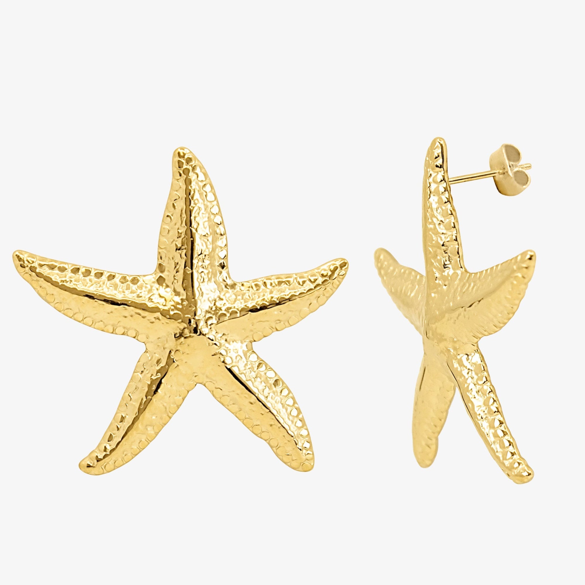 Evry Jewels Starfish Wonder Stud Earrings