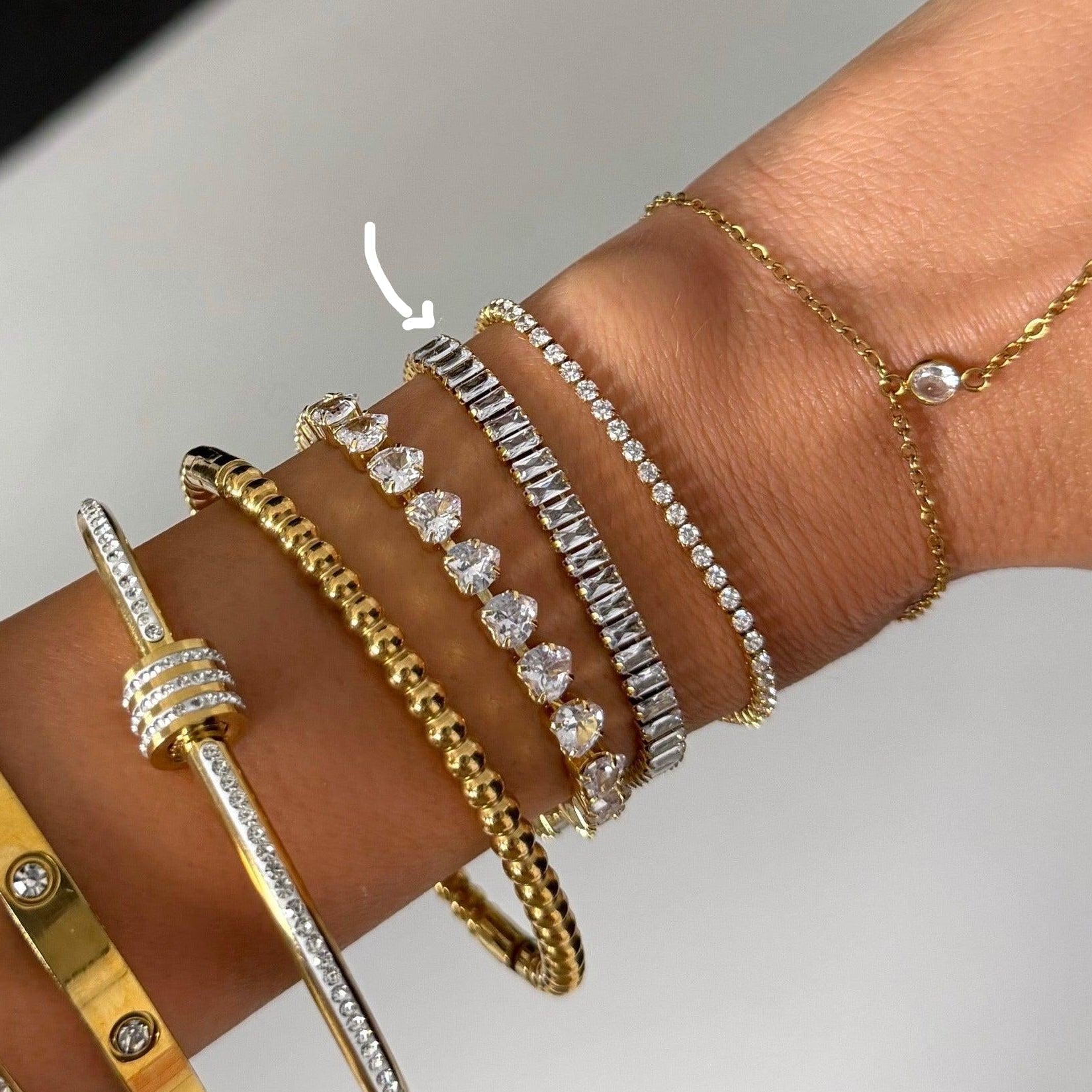 Evry Jewels She's An Icon Tennis Bracelet