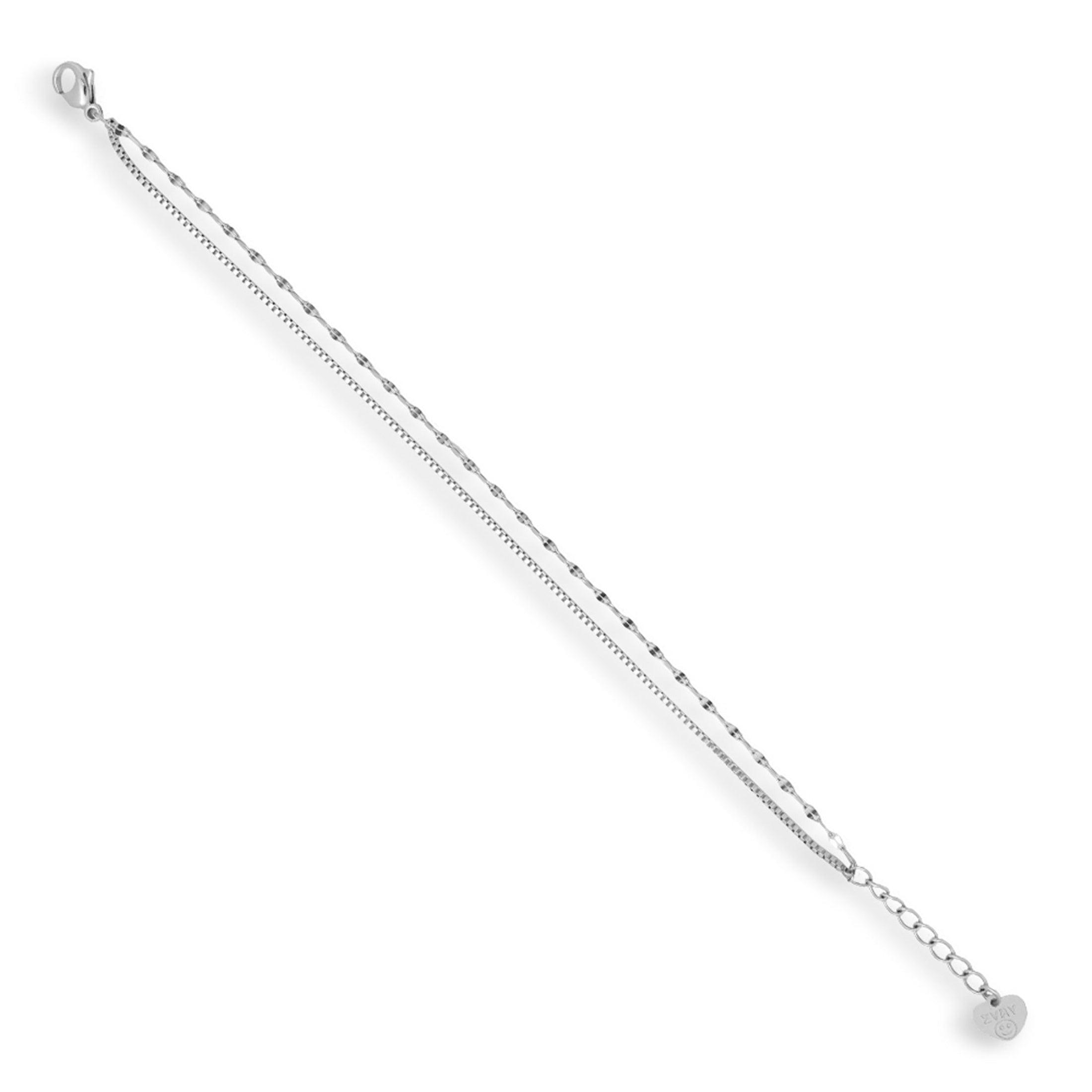 Evry Jewels Duo Chain Bracelet