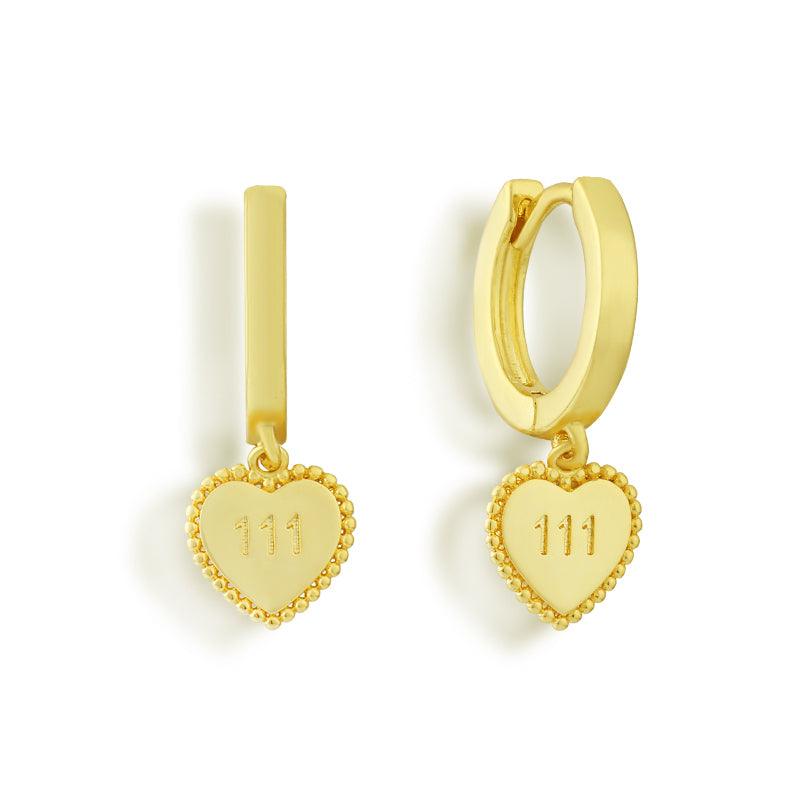 Evry Jewels Angel Number Earrings