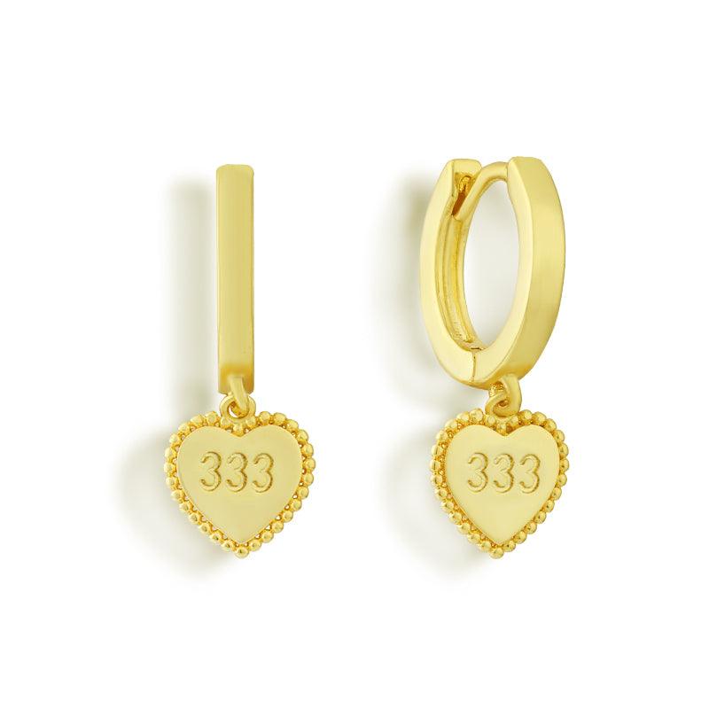 Evry Jewels Angel Number Earrings