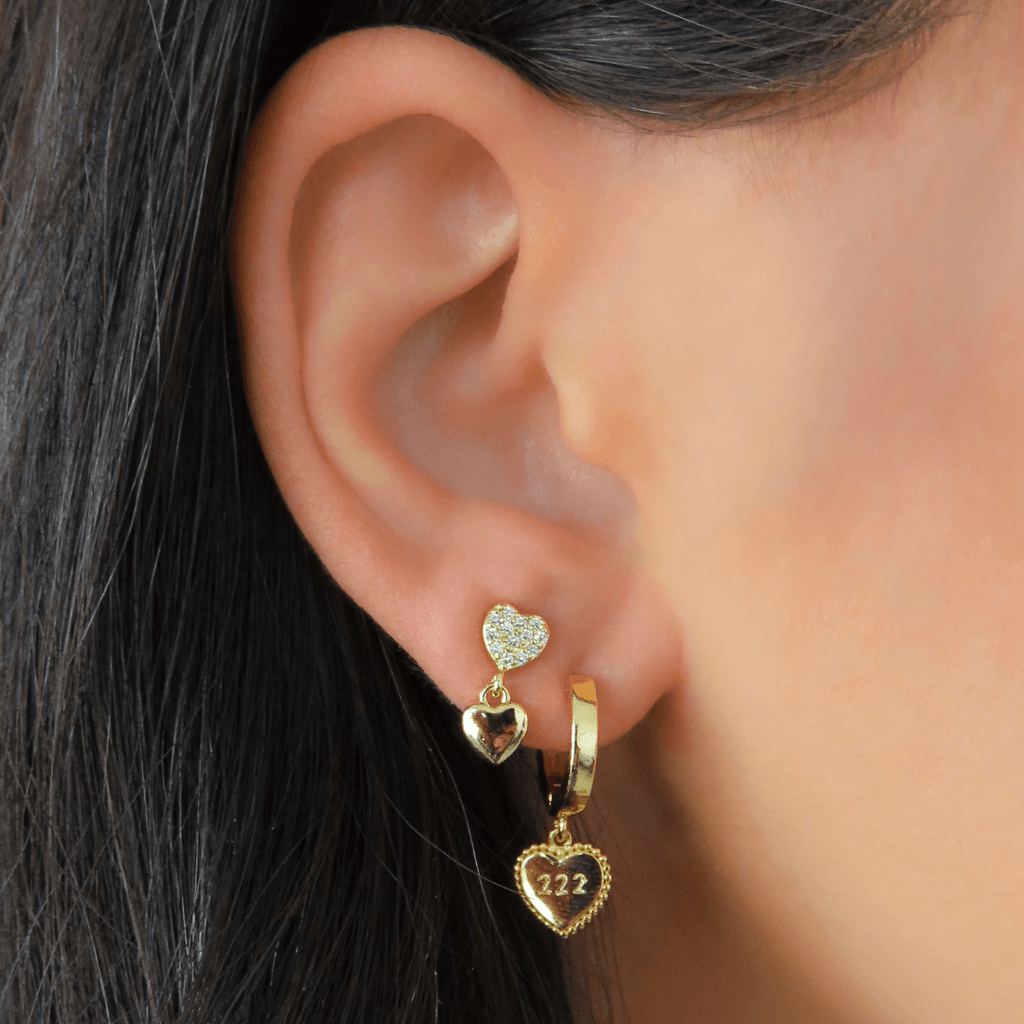 Evry Jewels Angel Number Earrings