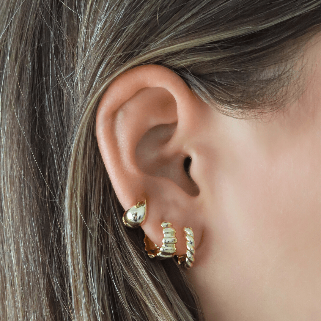Evry Jewels Baby Brandy Earrings