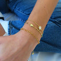 Evry Jewels Broken Heart Bracelet