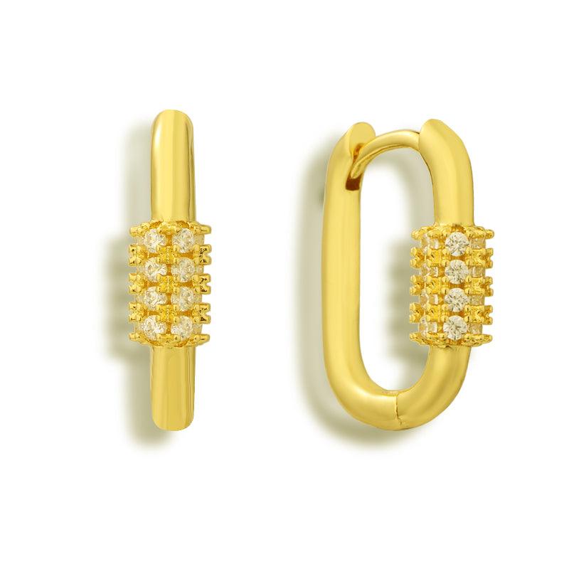 Evry Jewels Carabiner Earrings