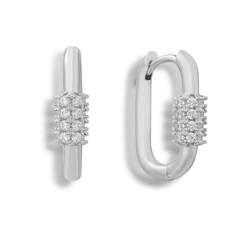 Evry Jewels Carabiner Earrings