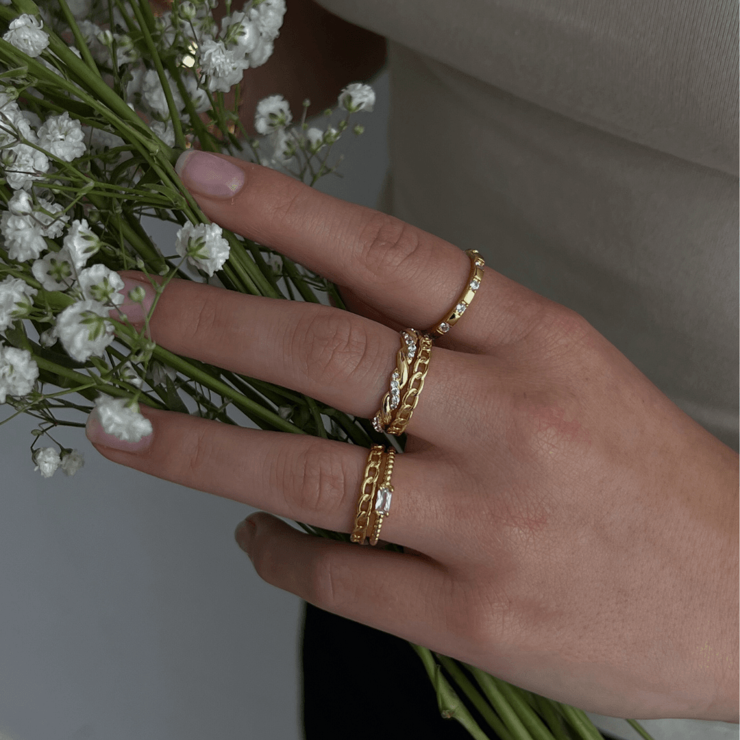 Evry Jewels Celestial Pinky Ring