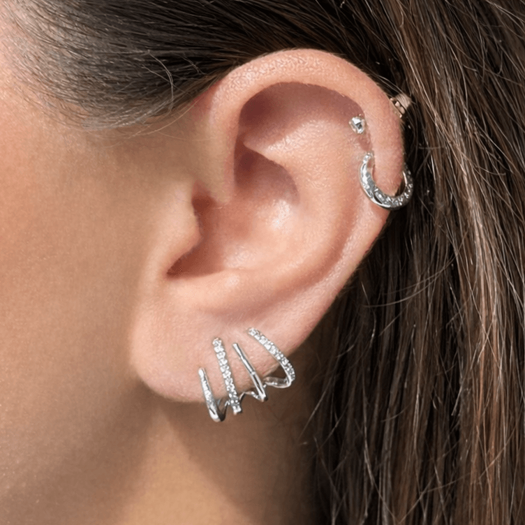 Evry Jewels Flirt & Shine Earrings