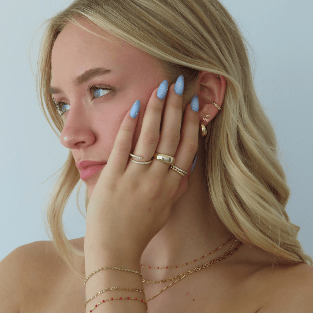 Evry Jewels Cherry On Top Earrings