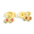 Evry Jewels Cherry On Top Earrings