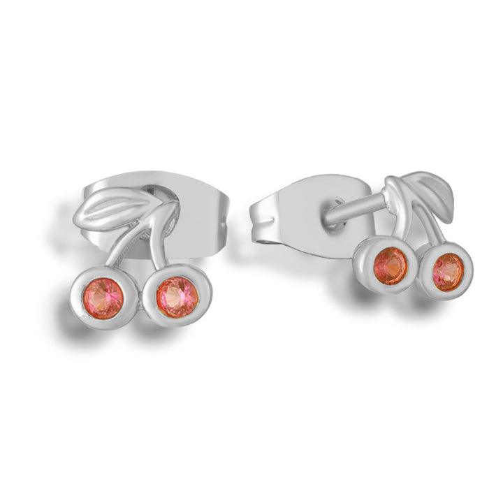 Evry Jewels Cherry On Top Earrings