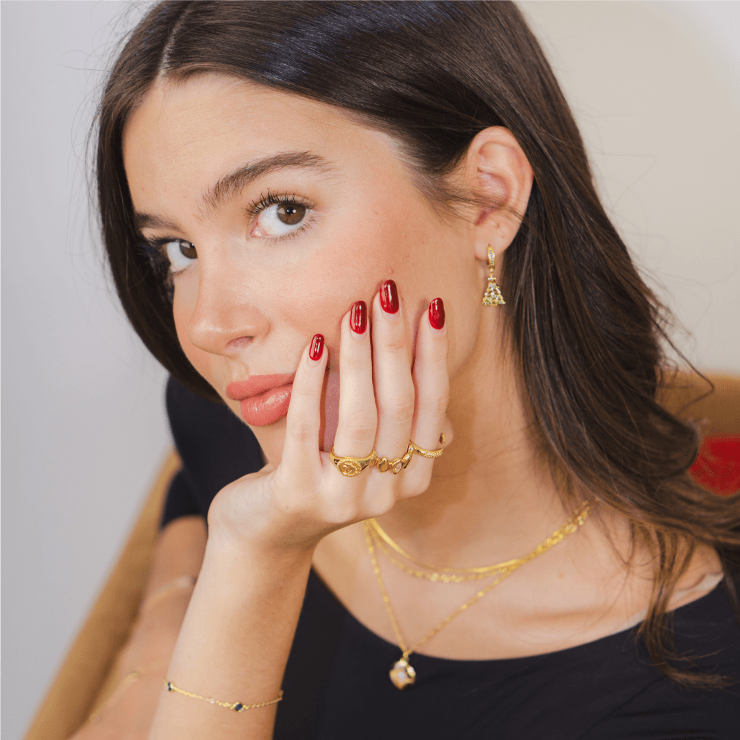 Evry Jewels Christmas Tree Earrings