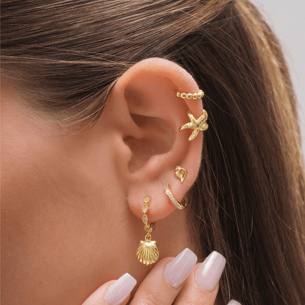 Evry Jewels Conch Earrings