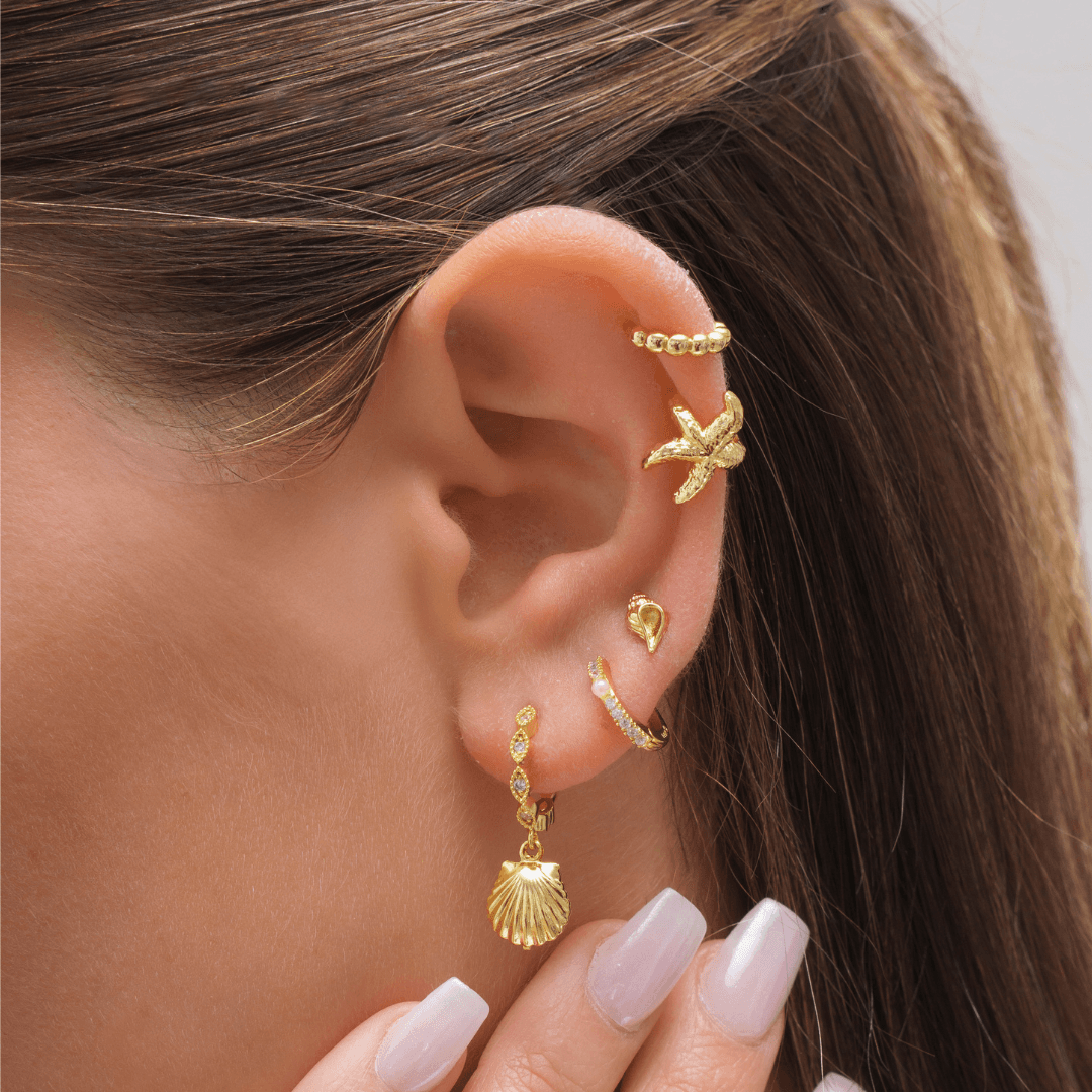 Evry Jewels Conch Earrings