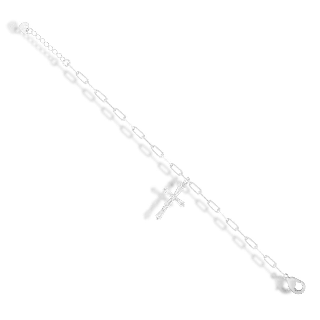 Evry Jewels Divine Cross Bracelet