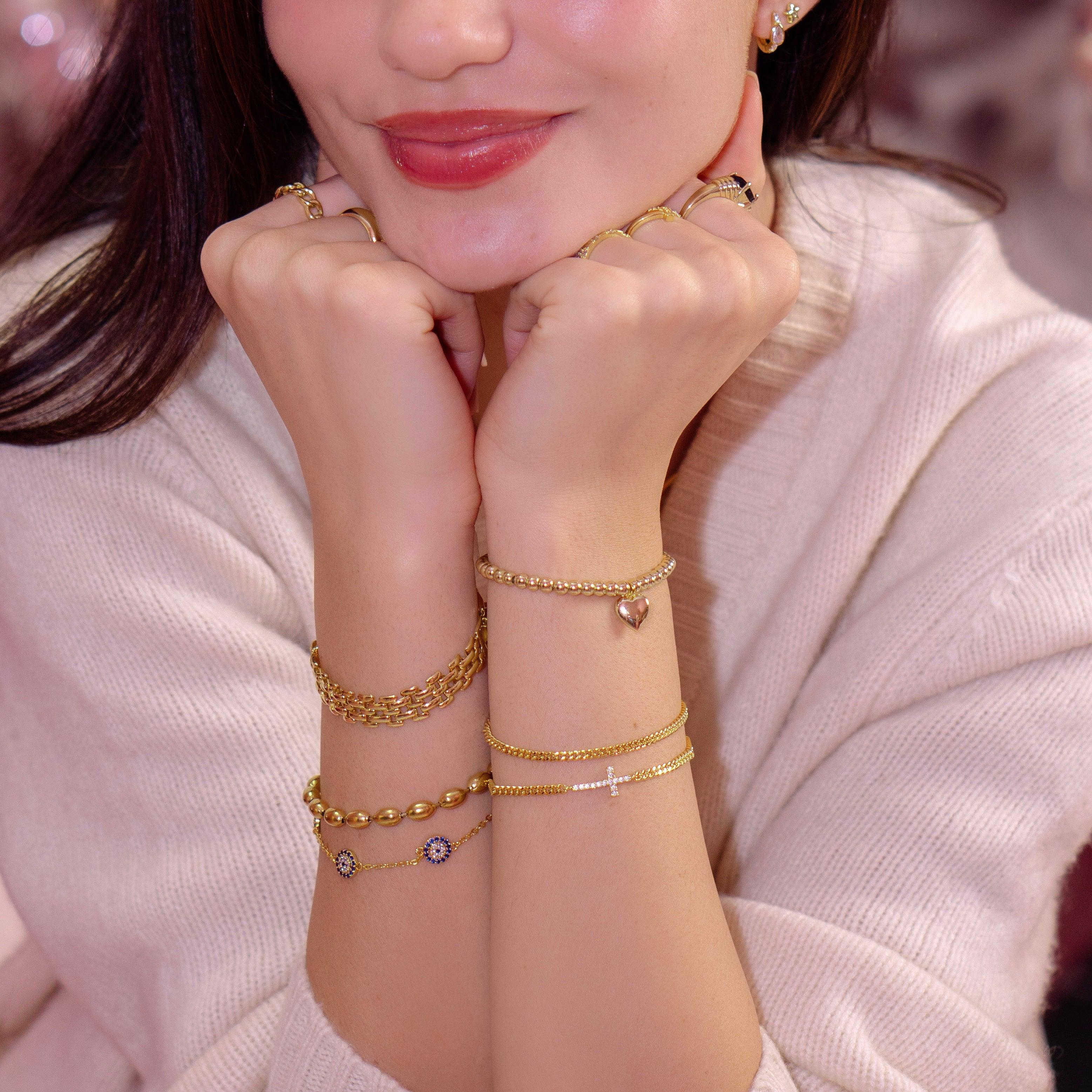 Evry Jewels Don't Cross Me Bracelet