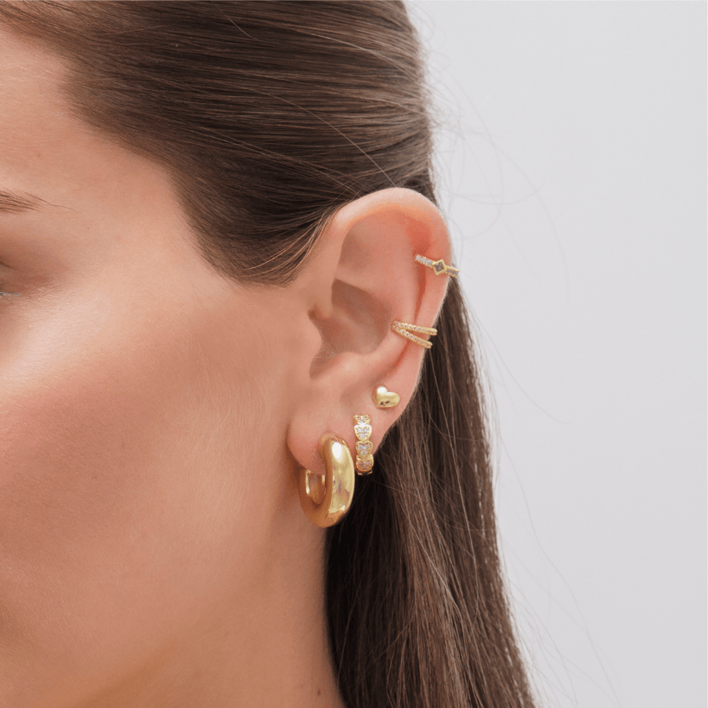 Evry Jewels Hug Me Earrings