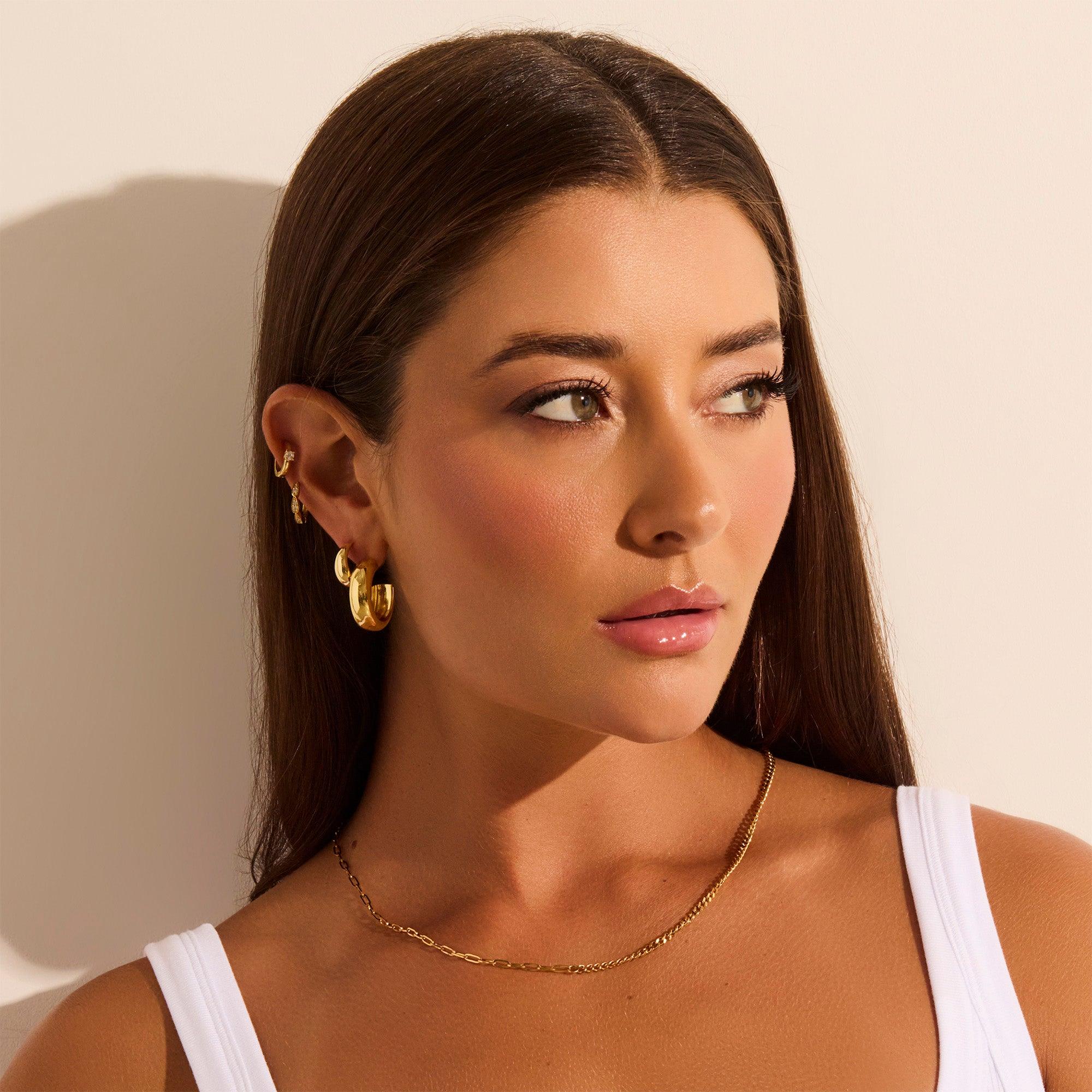 Evry Jewels Evryday Hoops