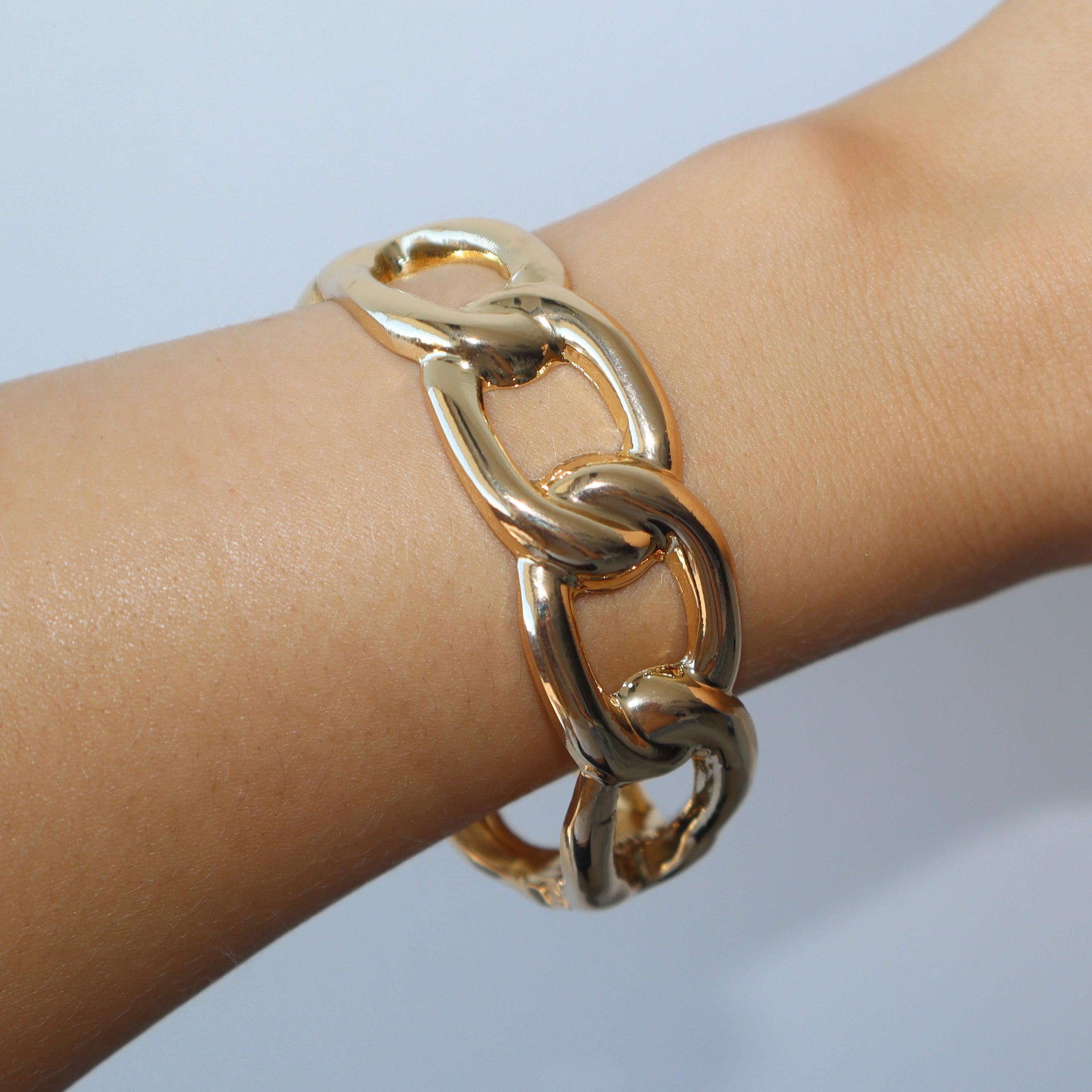 Evry Jewels Endlessly Chained Bangle