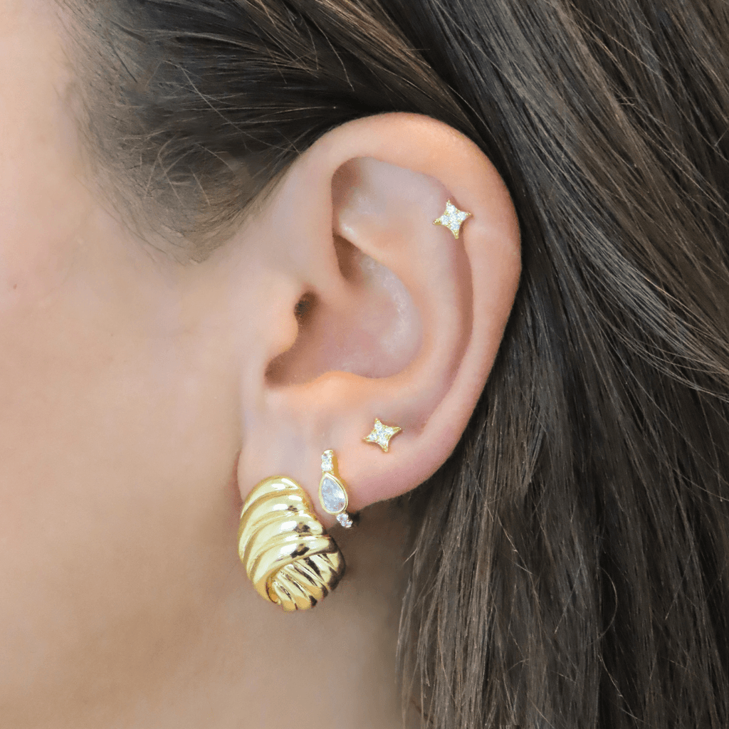 Evry Jewels Entangled Earrings