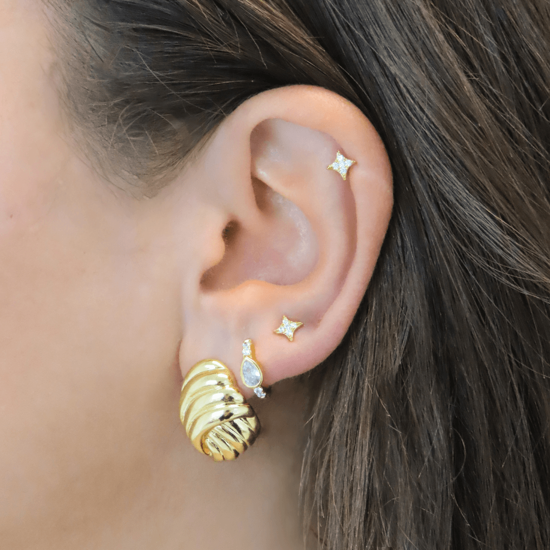 Evry Jewels Entangled Earrings