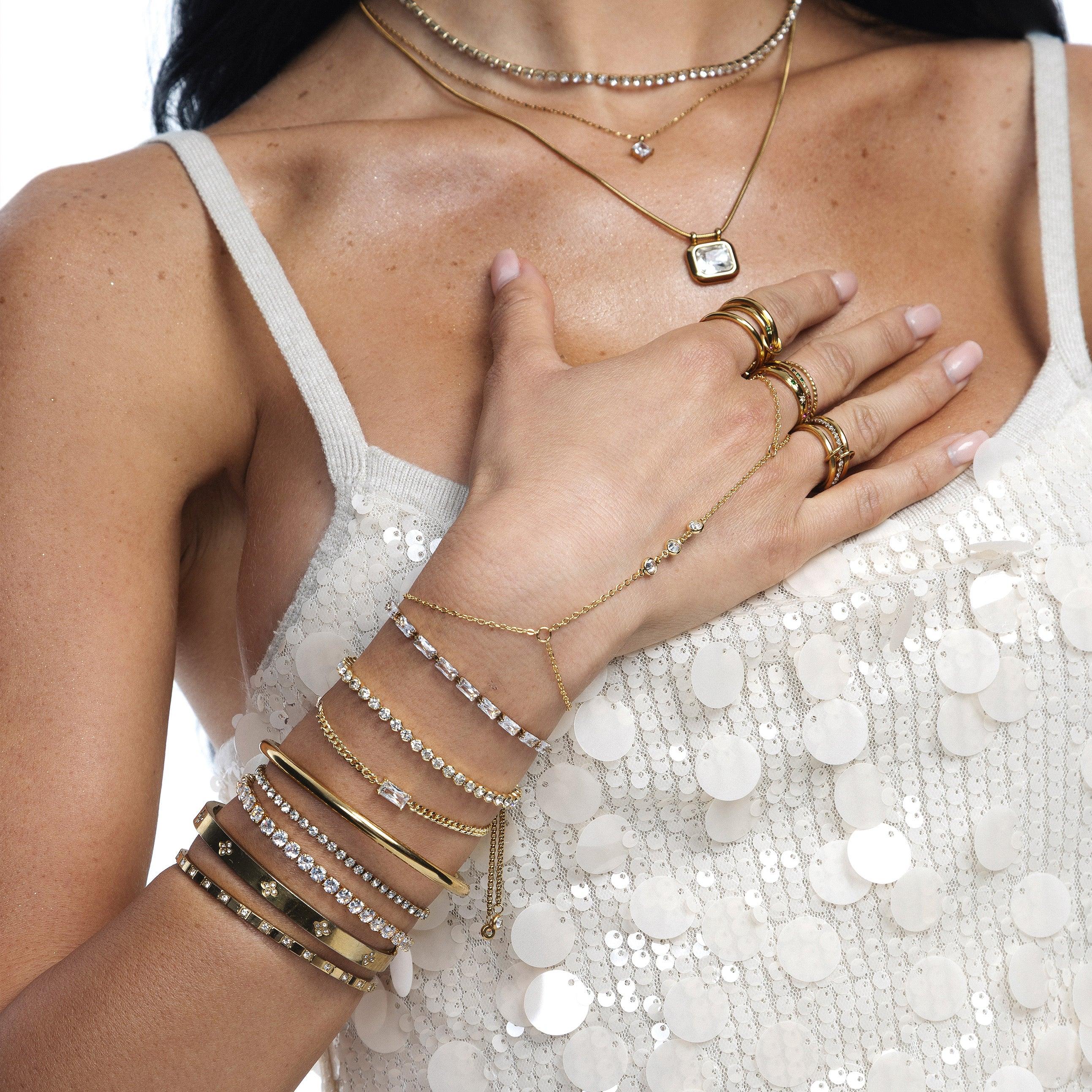 Evry Jewels Bubbly Bangle