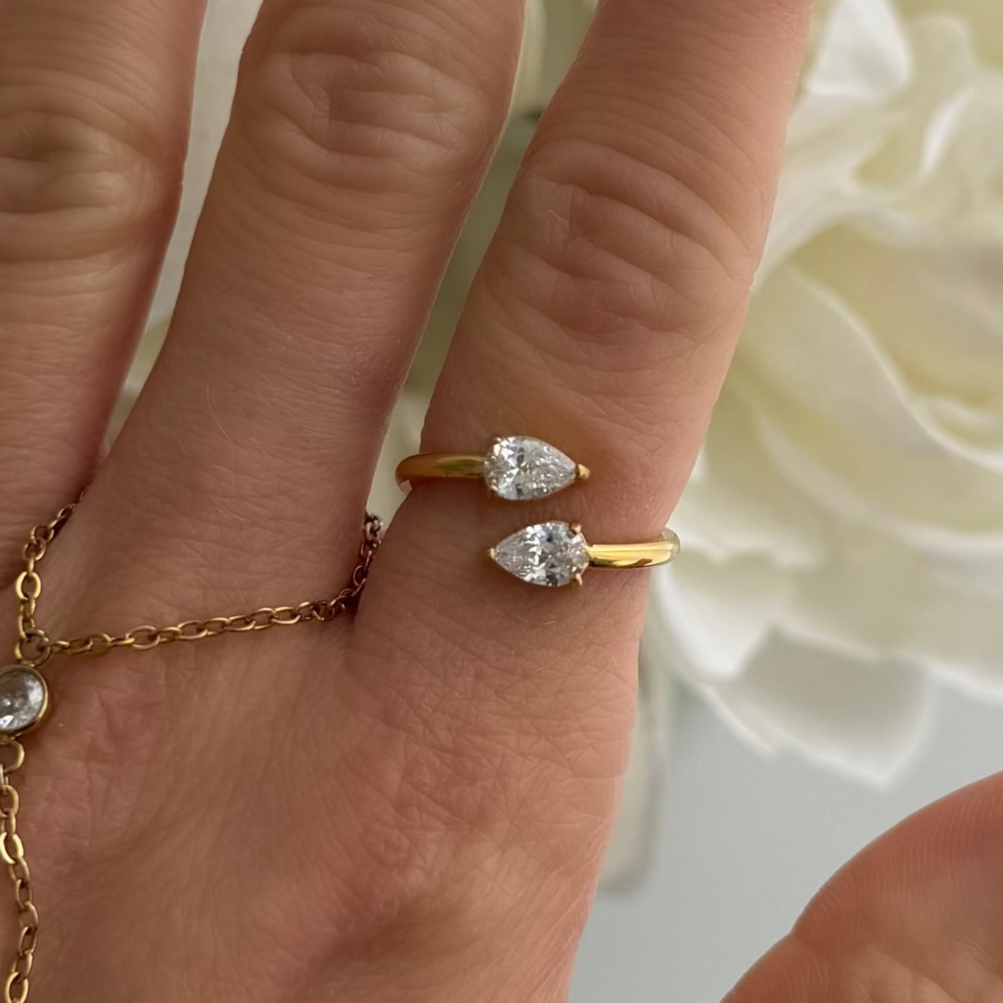 Evry Jewels Martini Pinky Ring