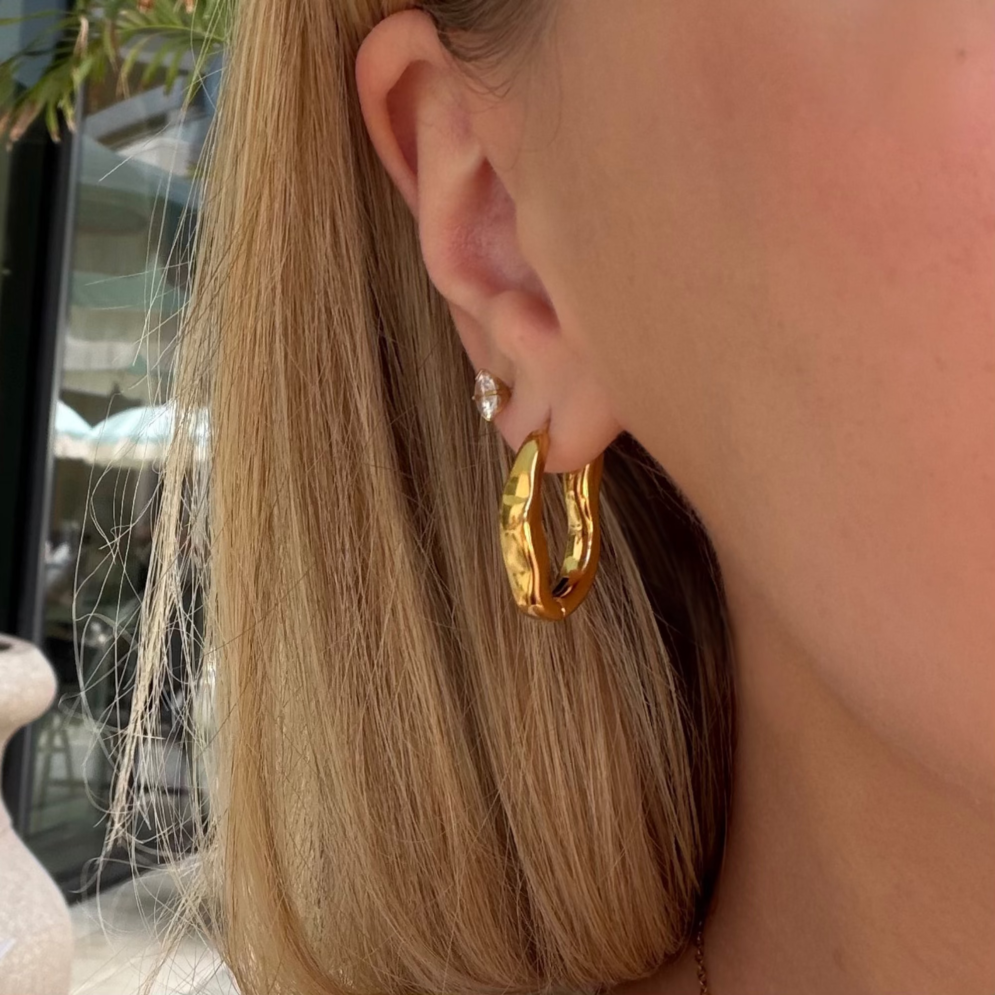 Evry Jewels Glossy Girl Earrings