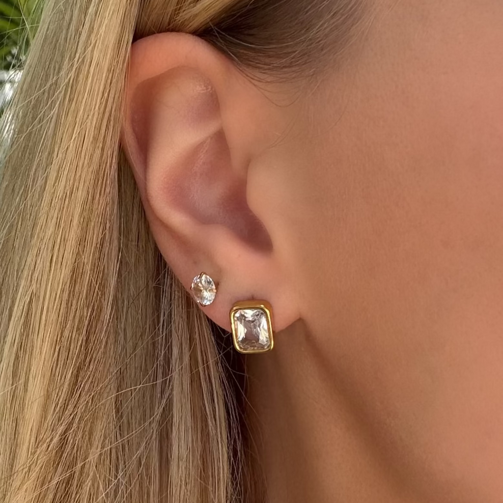 Evry Jewels Major Crush Stud Earrings