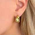 Evry Jewels Liquid Dreams Hoop Earrings
