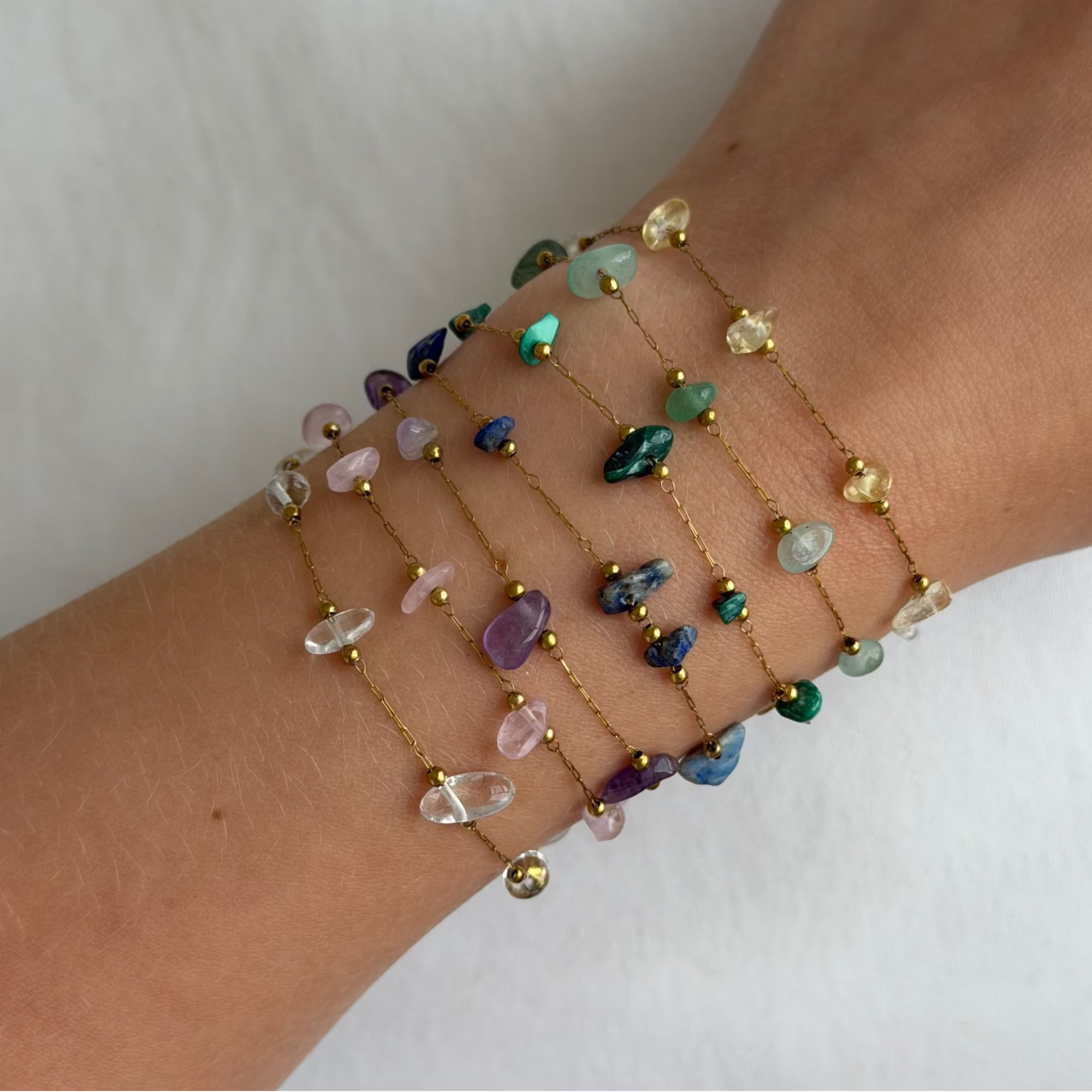 Evry Jewels Healing Stone Angel Bracelet