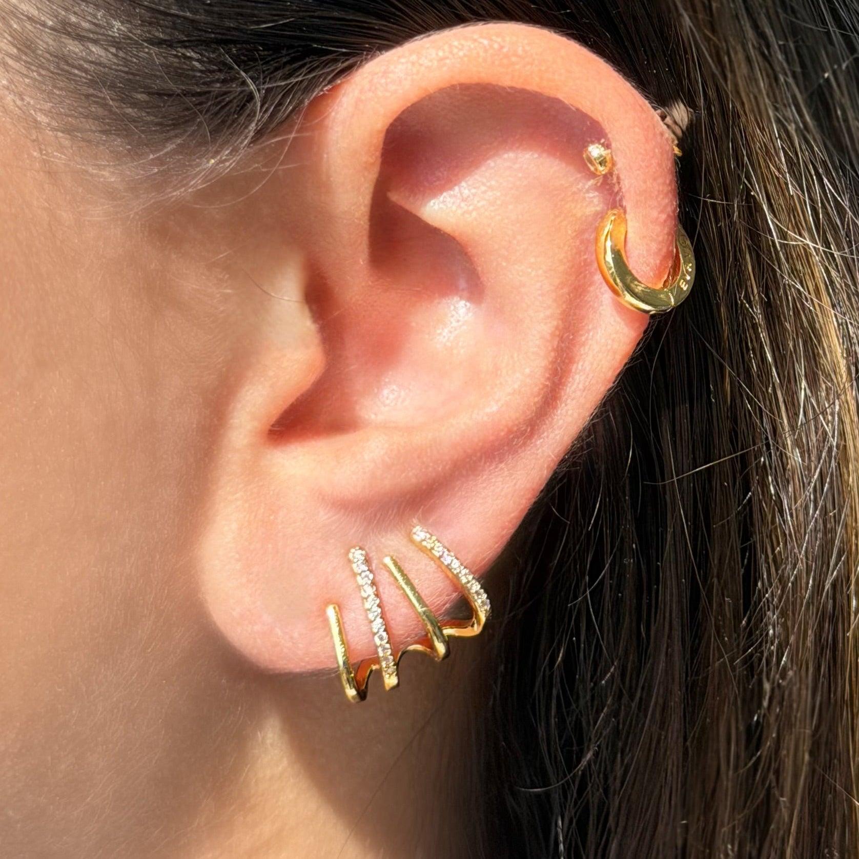 Evry Jewels Flirt & Shine Earrings