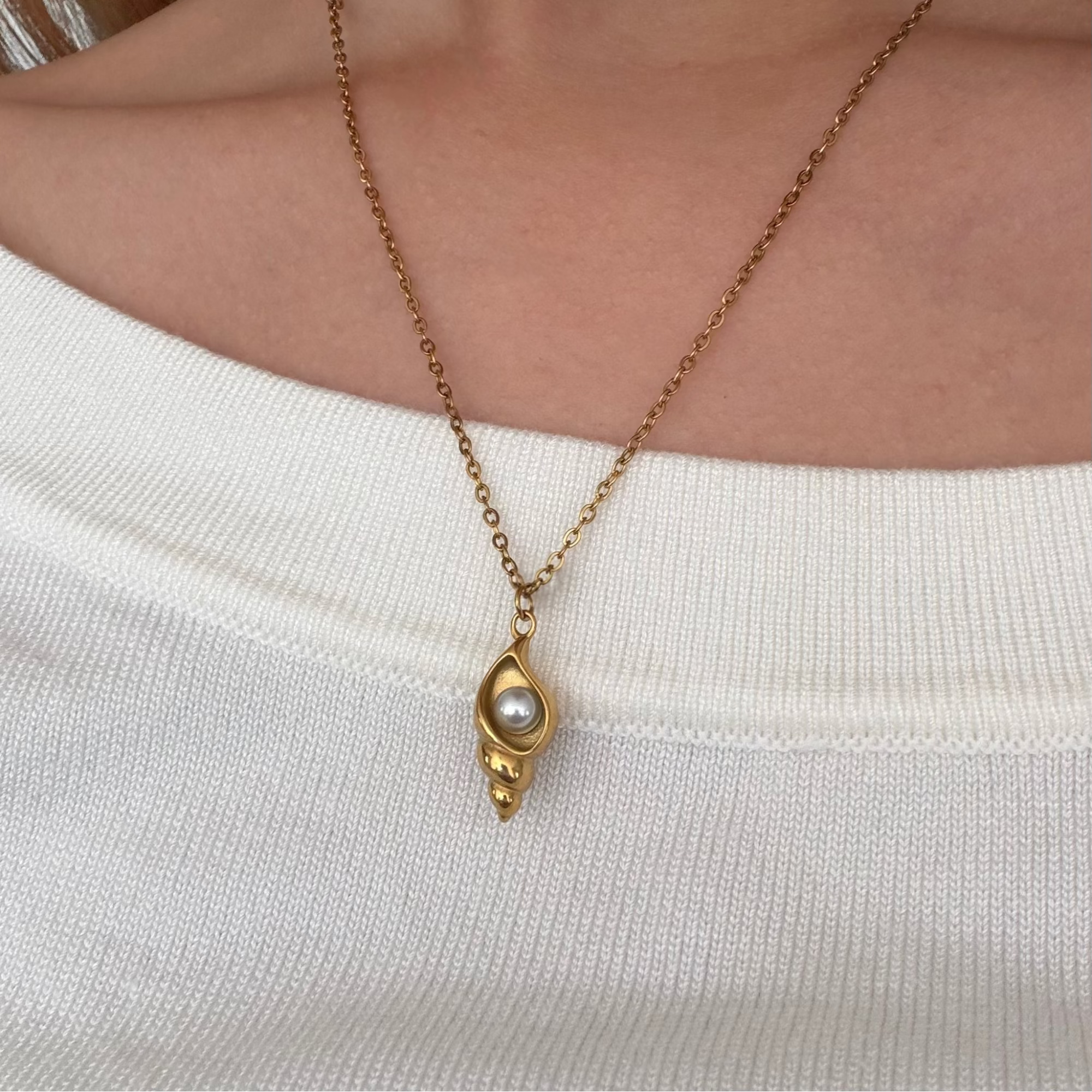 Evry Jewels Sea Secret Necklace