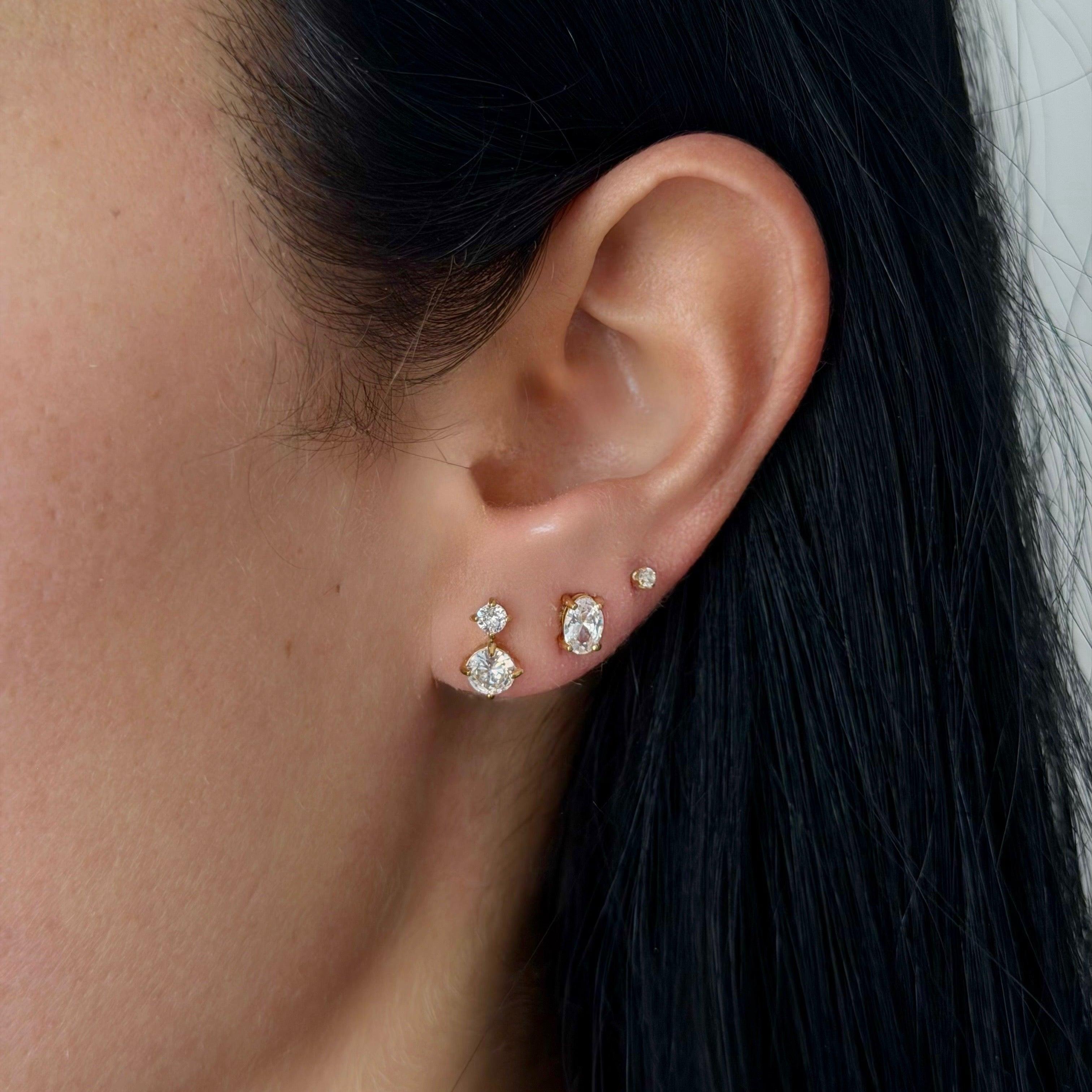 Evry Jewels Moonlight Earrings