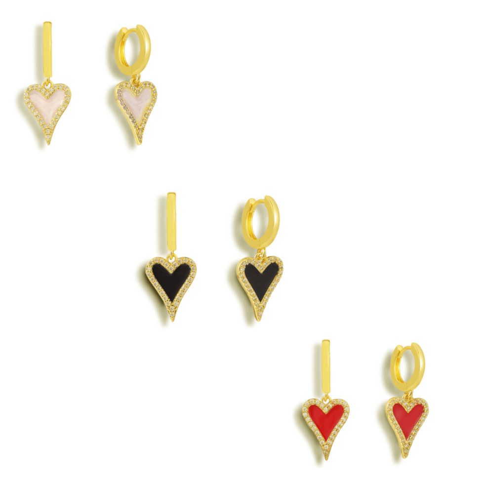 Evry Jewels Forever in Love Earrings