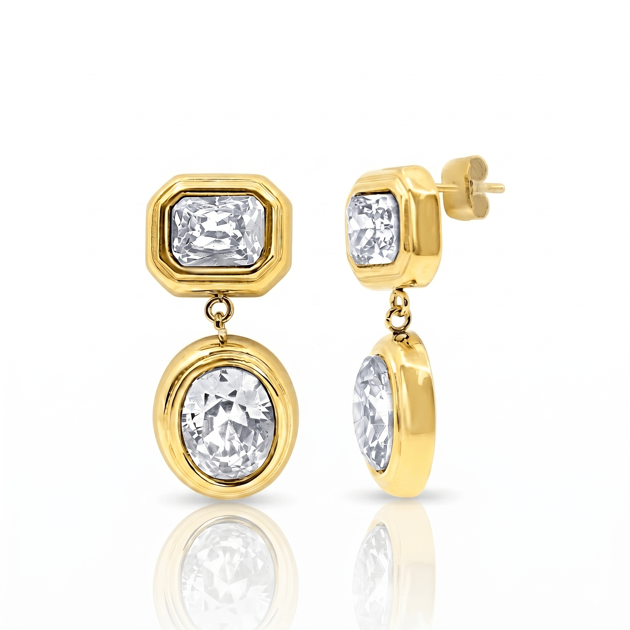 Evry Jewels Major Glow Dangle Earrings