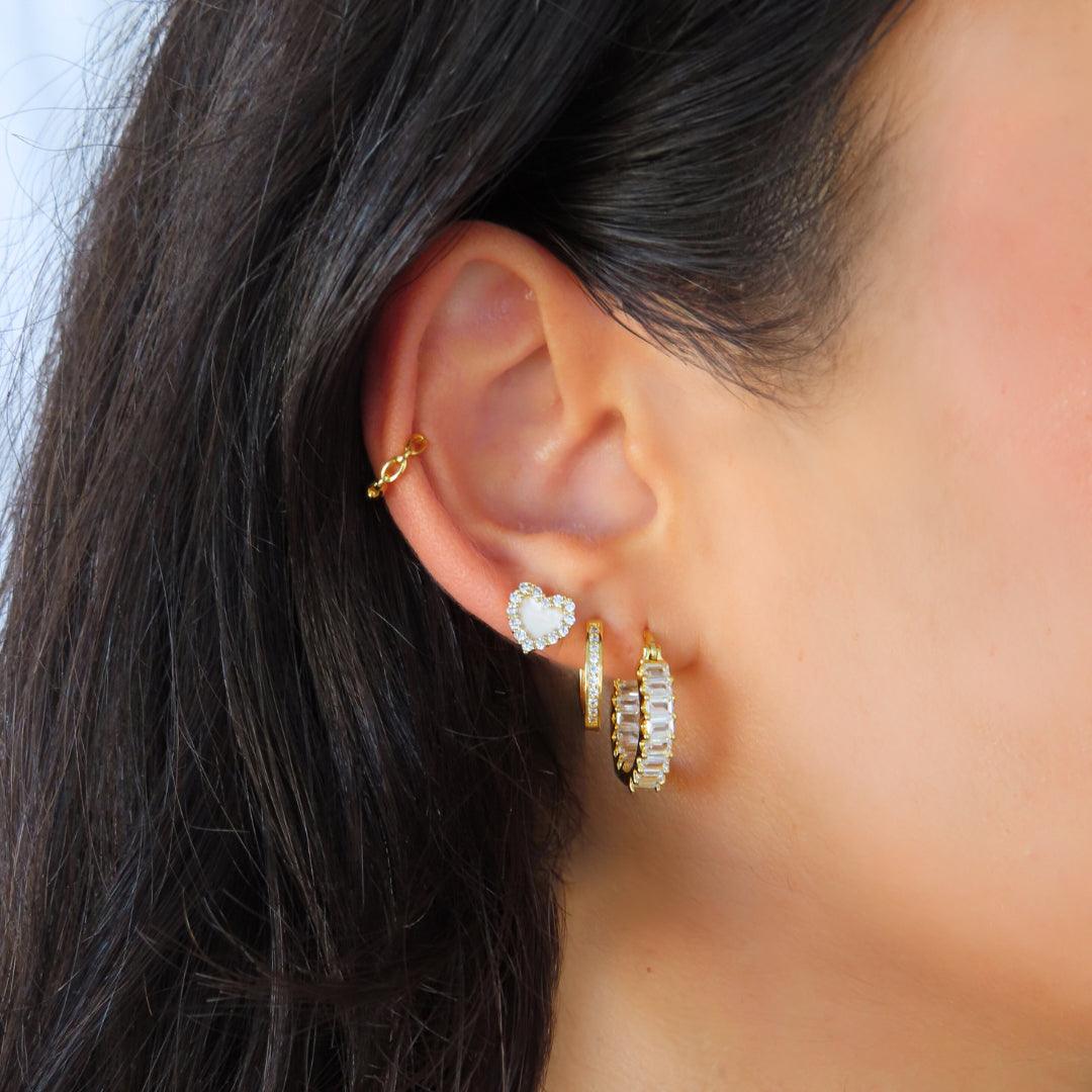 Evry Jewels Gimme Love Earrings