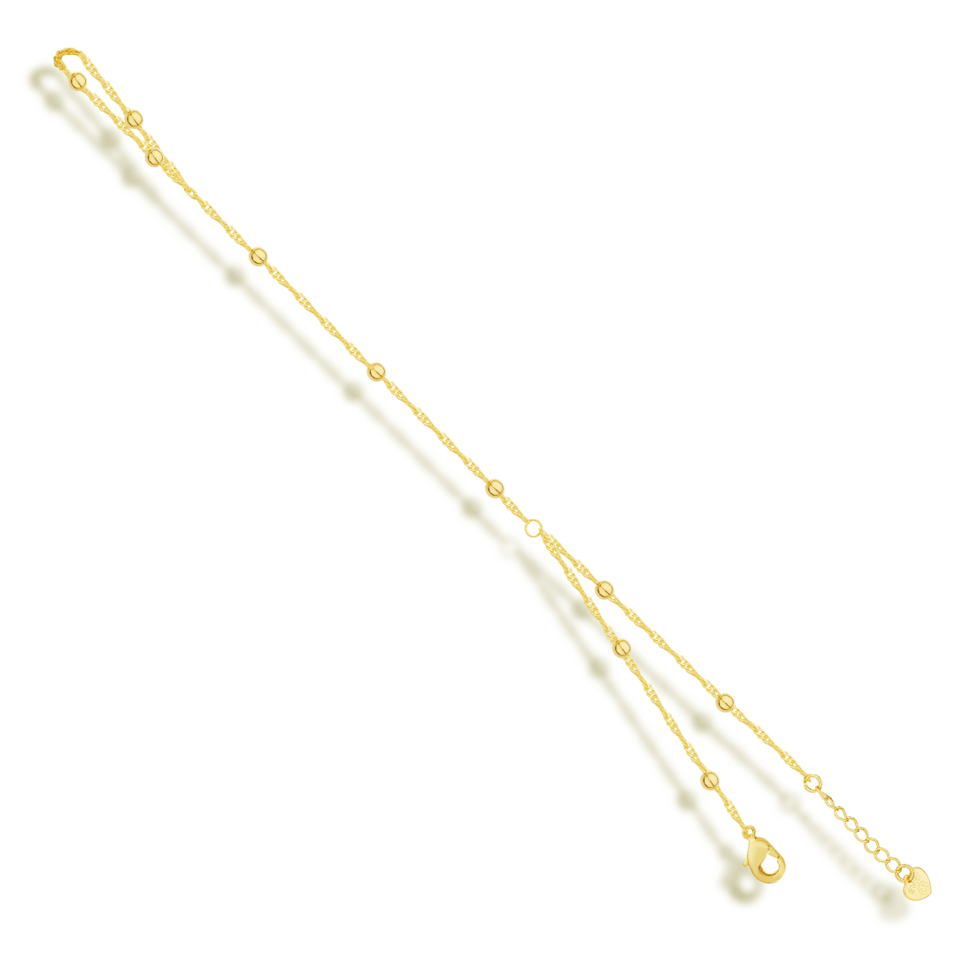 Evry Jewels Gold Coast Hand Chain