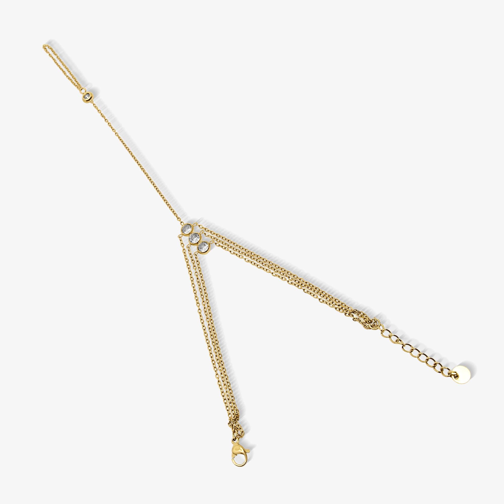 Evry Jewels Audrey Hand Chain