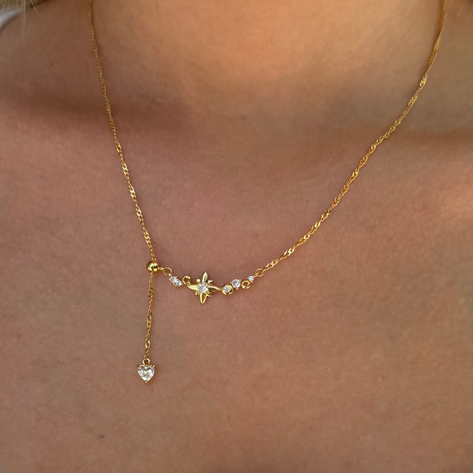 Evry Jewels Celestial Lariat Necklace