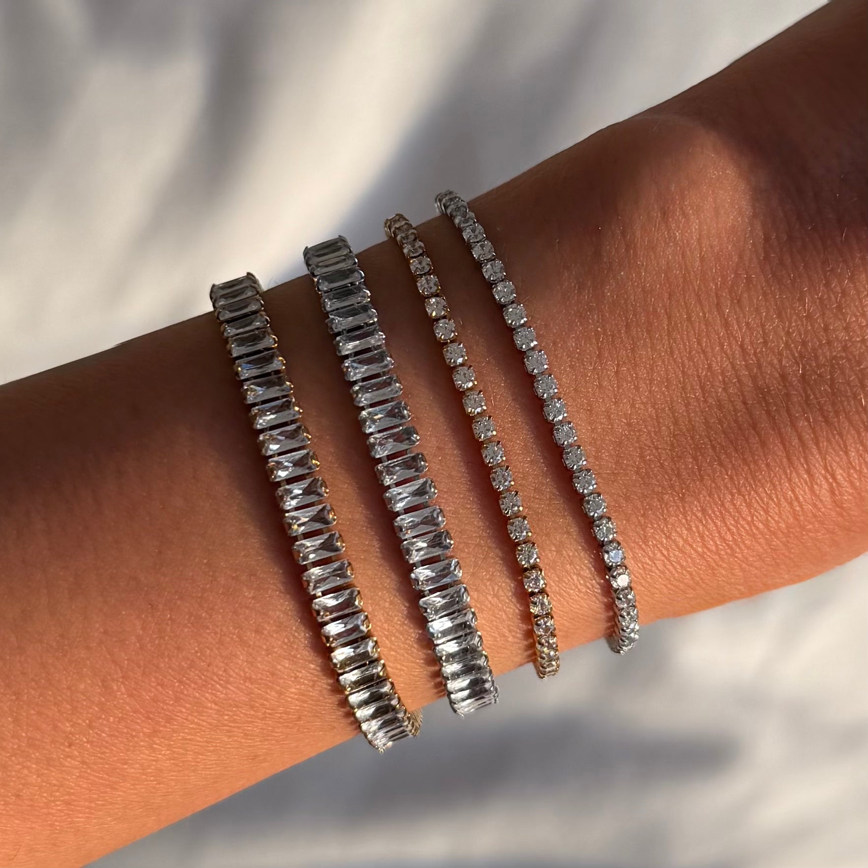 Evry Jewels Honeymoon Tennis Bracelet