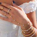 Evry Jewels Lover Girl Hand Chain