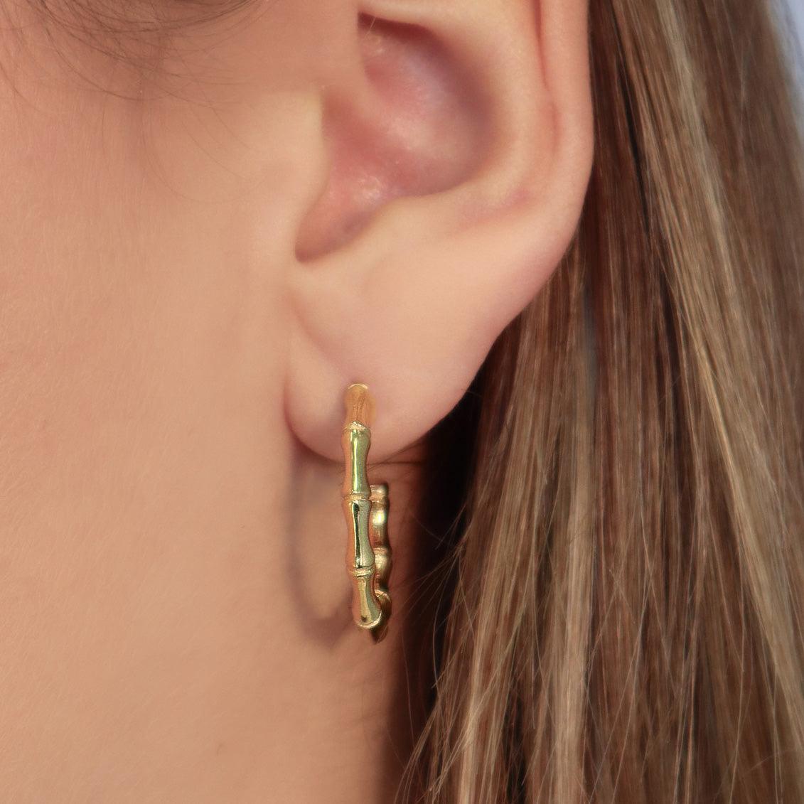 Evry Jewels Anna Hoop Earrings