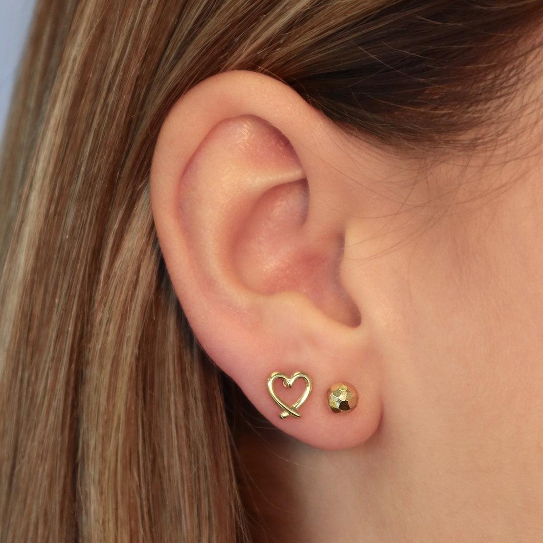 Evry Jewels Sweetest Girl In Town 2-Pair Earrings Set