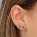Evry Jewels Sweetest Girl In Town 2-Pair Earrings Set