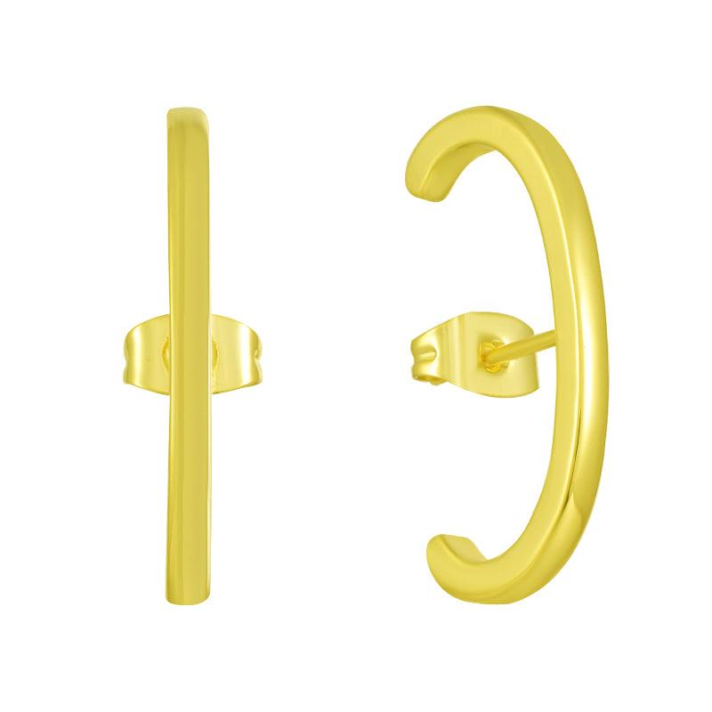 Evry Jewels Industrial Earrings
