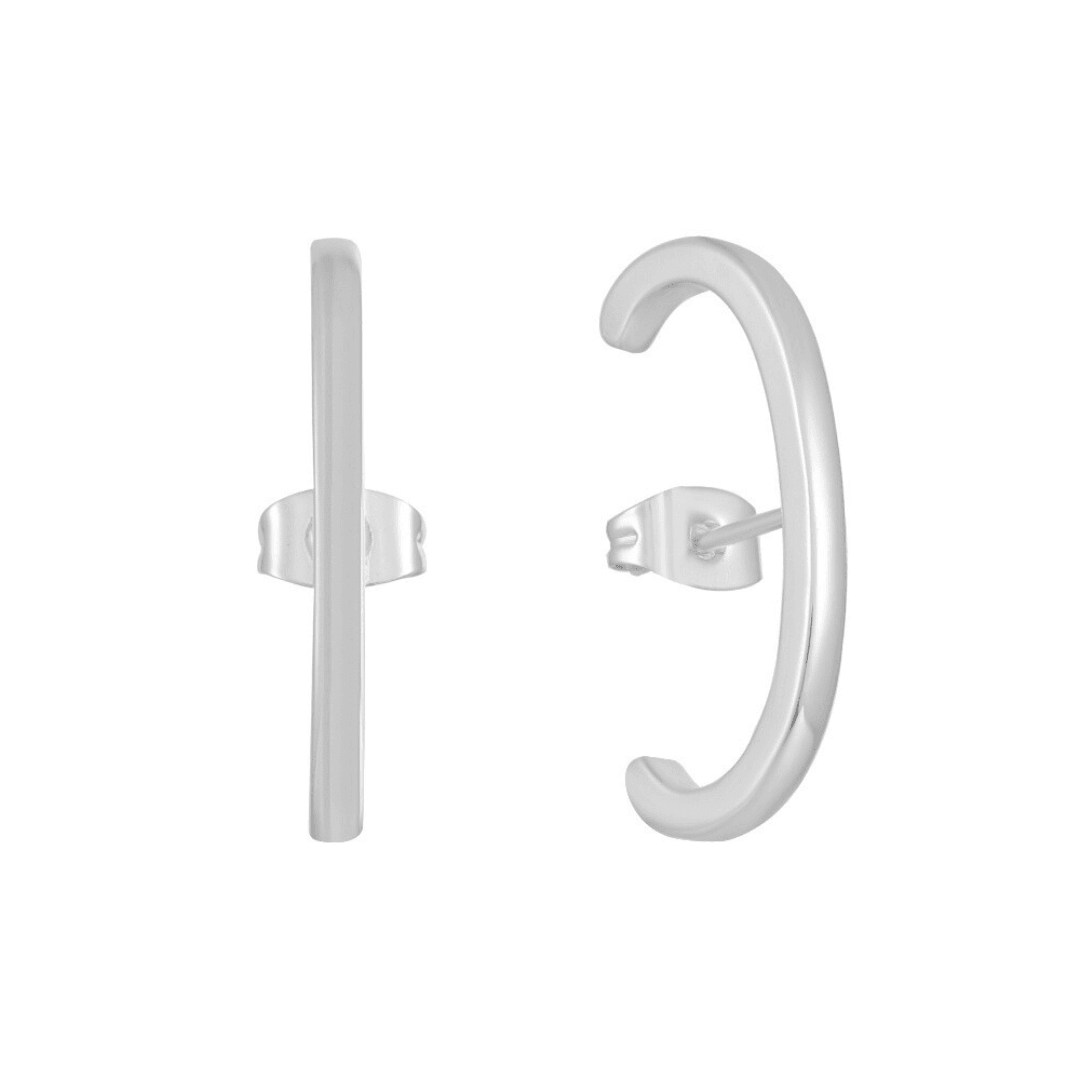Evry Jewels Industrial Earrings
