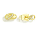Evry Jewels Infinity Earrings