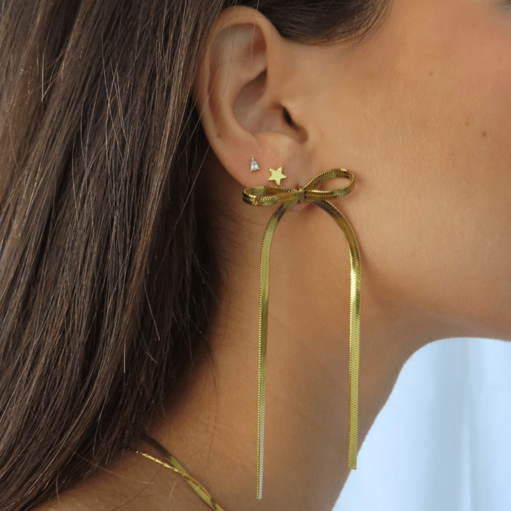 Evry Jewels Knot Your Baby Earrings