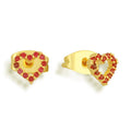 Evry Jewels Love Bug Earrings